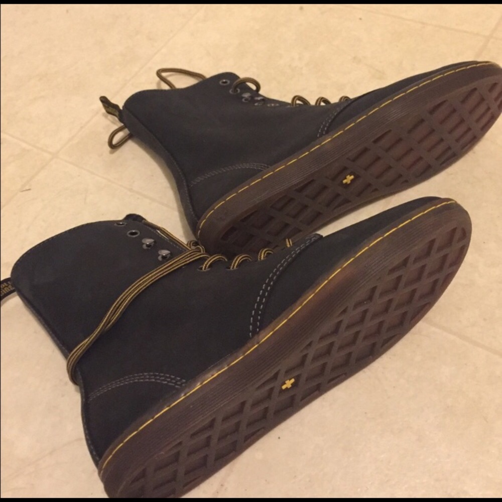 Unworn Brand New Black Leather Dr. Martens